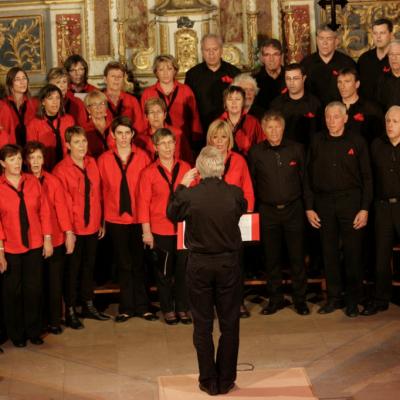 La chorale voix dalaric chante avec coeur
